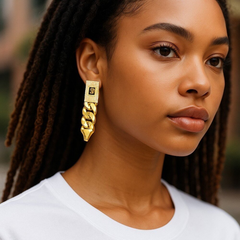 Monaco Earrings Style Jewelry Women Luxury Accessory - Stainless Steel